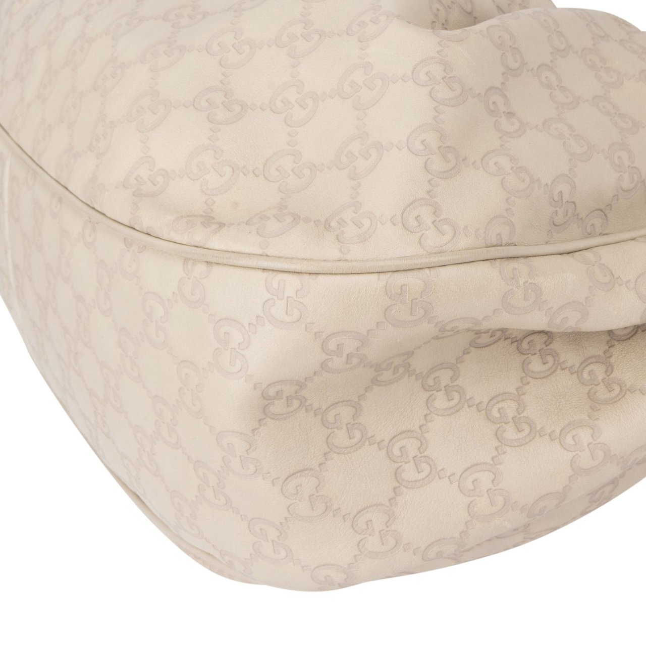Gucci Gucci GG Leather Monogram Sukey Hobo Shoulder Bag Wit