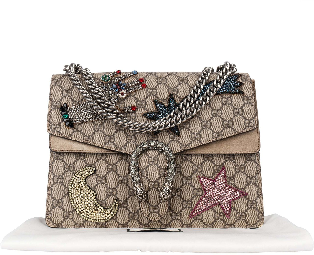 Gucci Gucci Limited GG Supreme Monogram Shooting Star Dionysus Shoulder Bag Divers