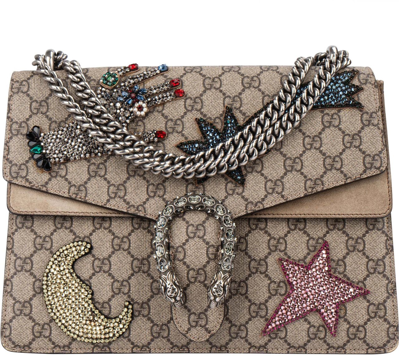 Gucci Gucci Limited GG Supreme Monogram Shooting Star Dionysus Shoulder Bag Divers