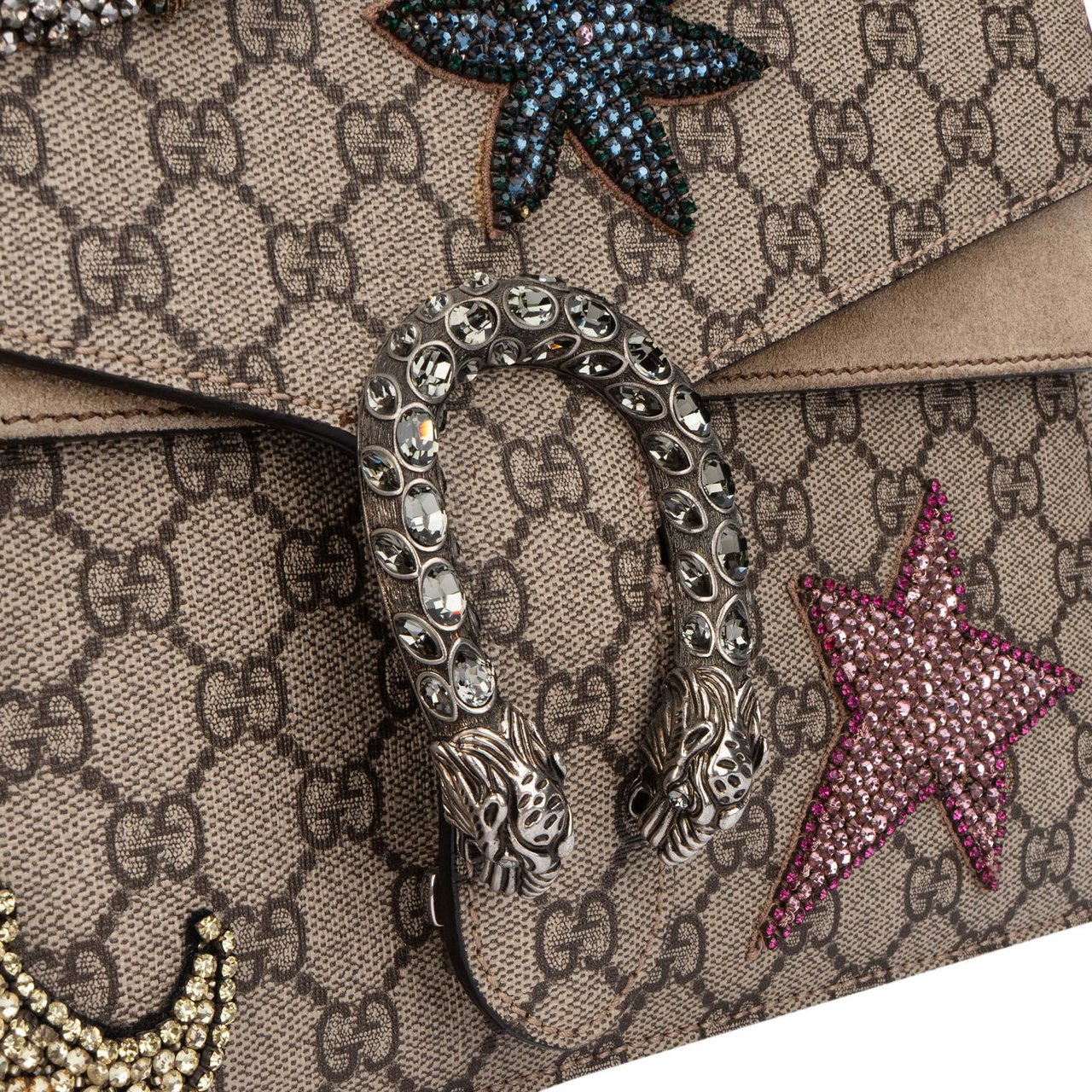 Gucci Gucci Limited GG Supreme Monogram Shooting Star Dionysus Shoulder Bag Divers