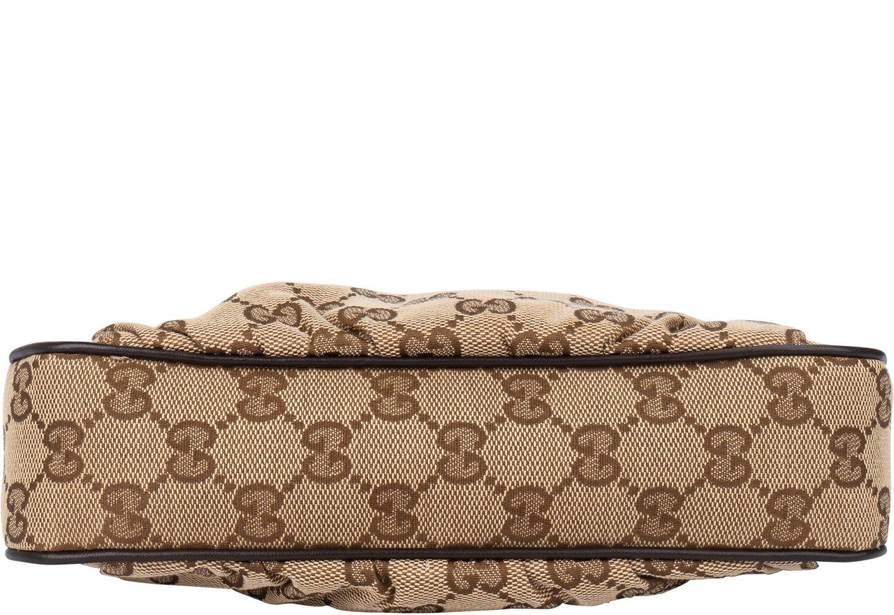 Gucci Gucci GG Monogram Mini Shoulder Bag Bruin