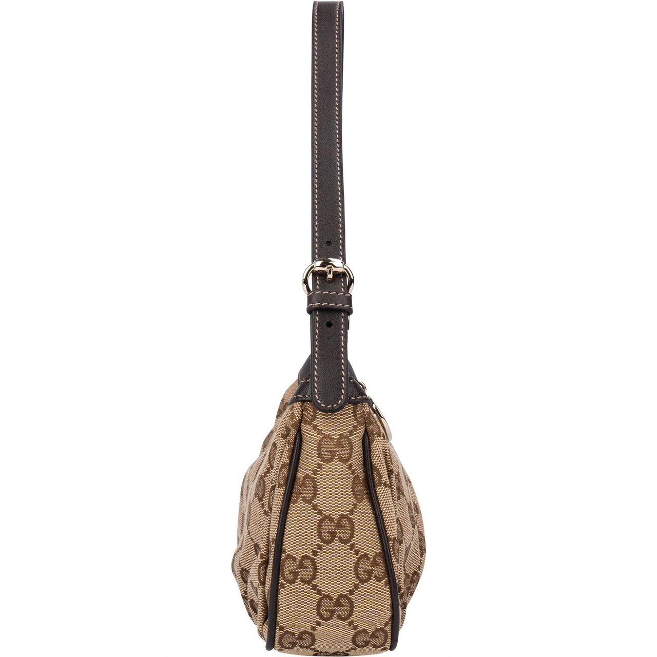 Gucci Gucci GG Monogram Mini Shoulder Bag Bruin