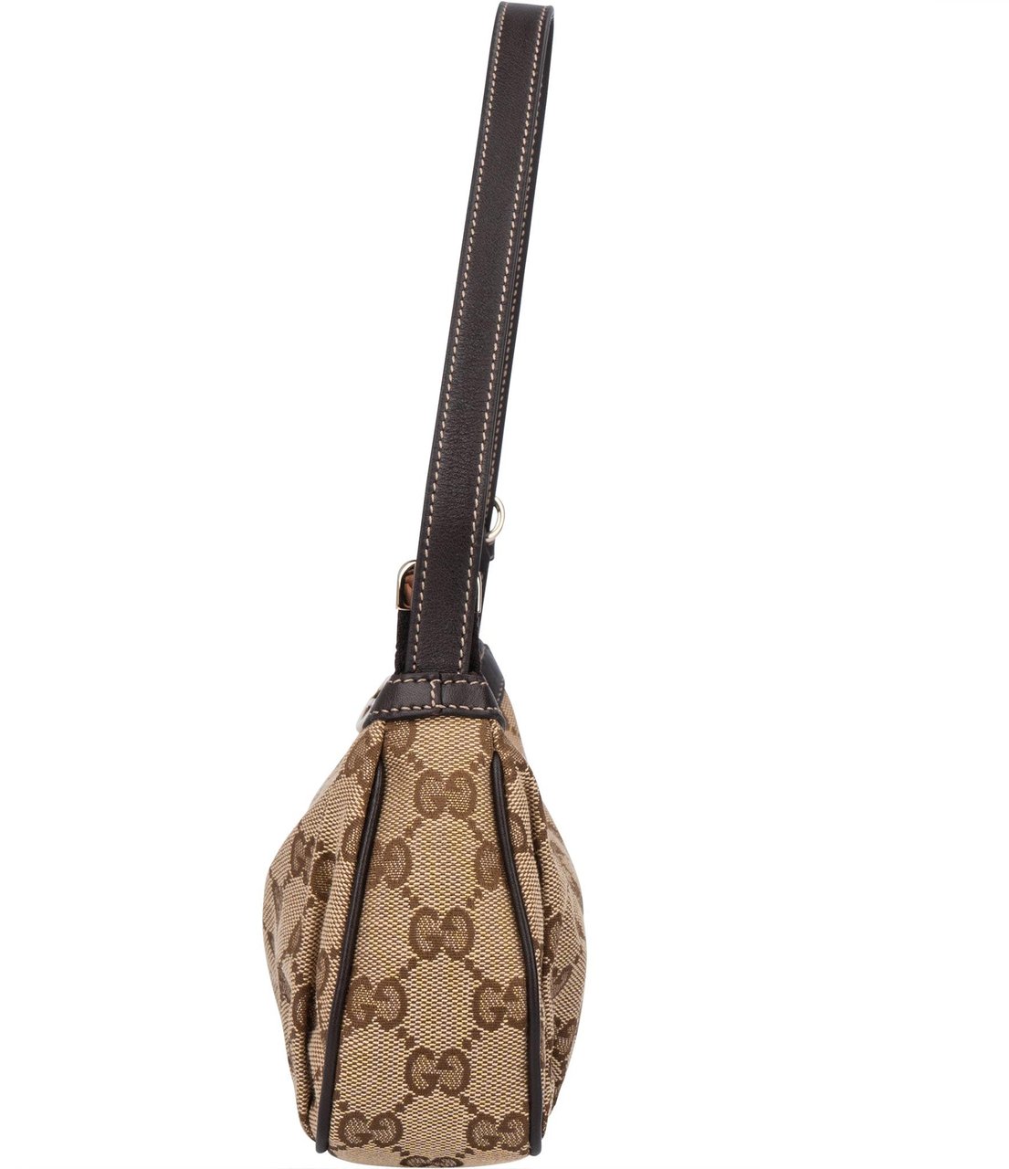 Gucci Gucci GG Monogram Mini Shoulder Bag Bruin