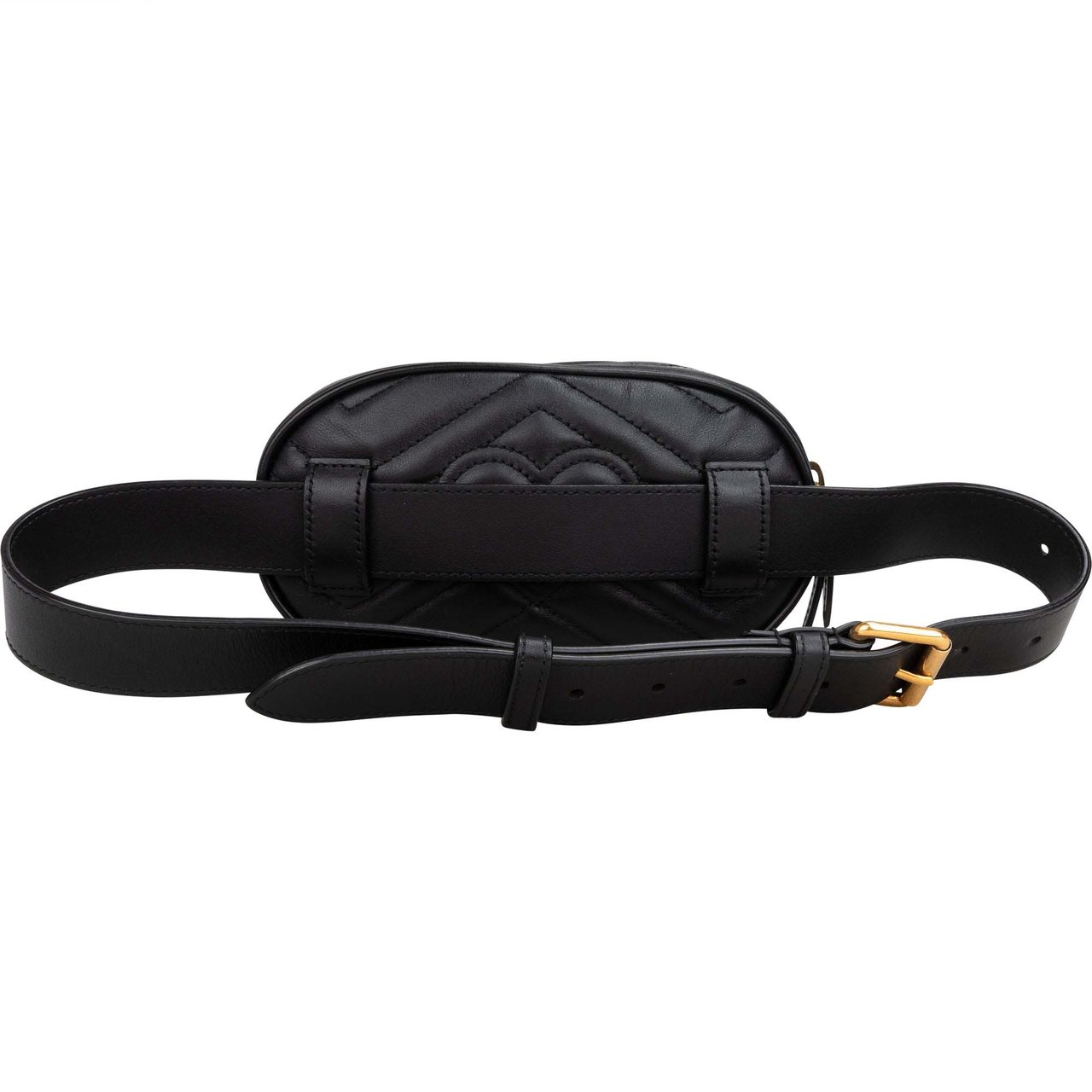 Gucci Gucci Chevron Leather Marmont Bumbag Divers