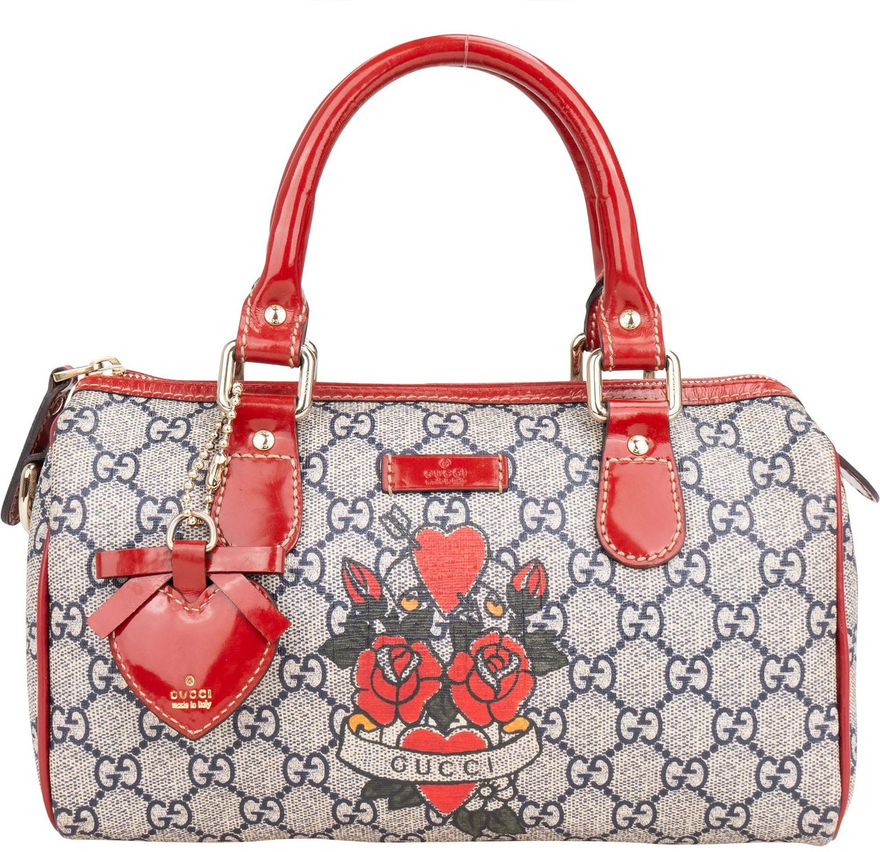 Gucci Gucci Limited GG Supreme Monogram Tattoo Handbag Divers