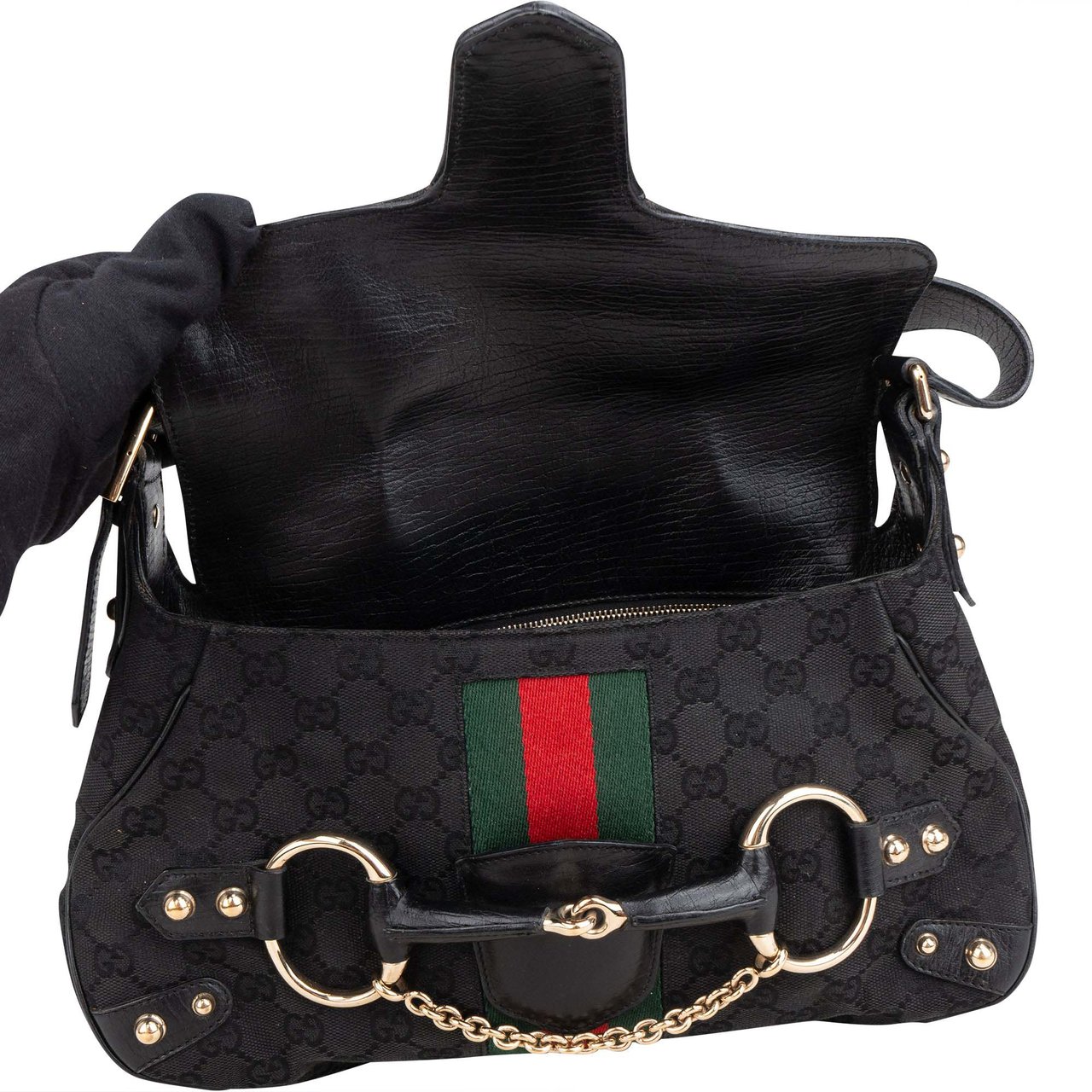 Gucci Gucci GG Monogram Horsebit By Tom Ford Handbag Divers