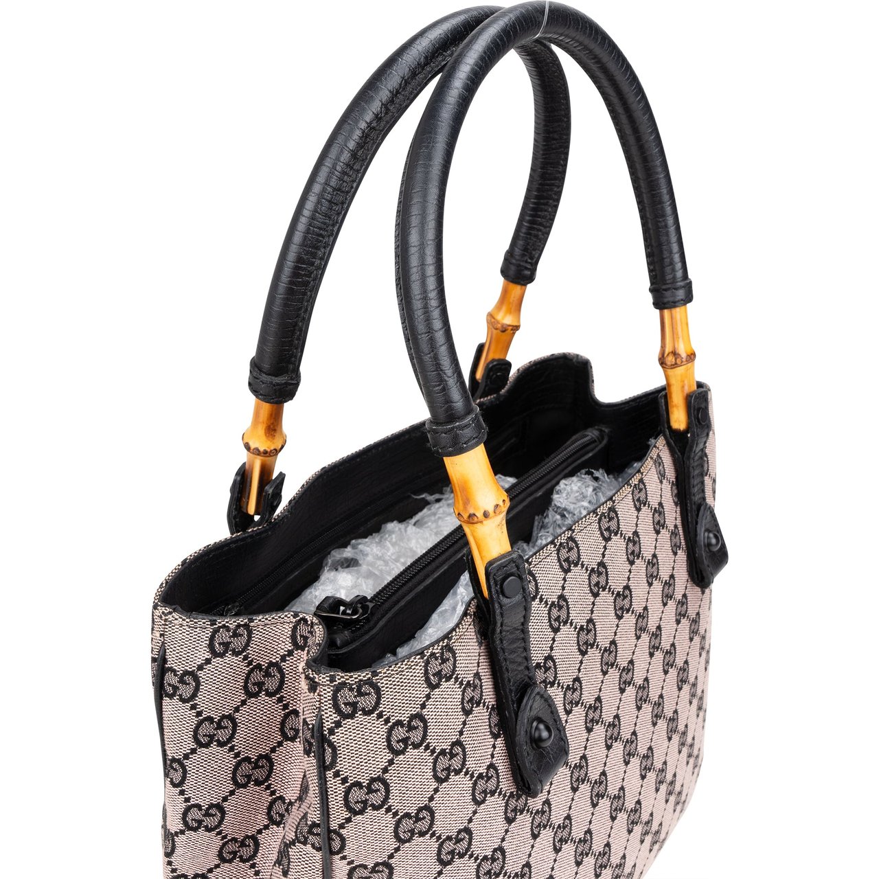 Gucci Gucci GG Monogram Bamboo Handbag Divers