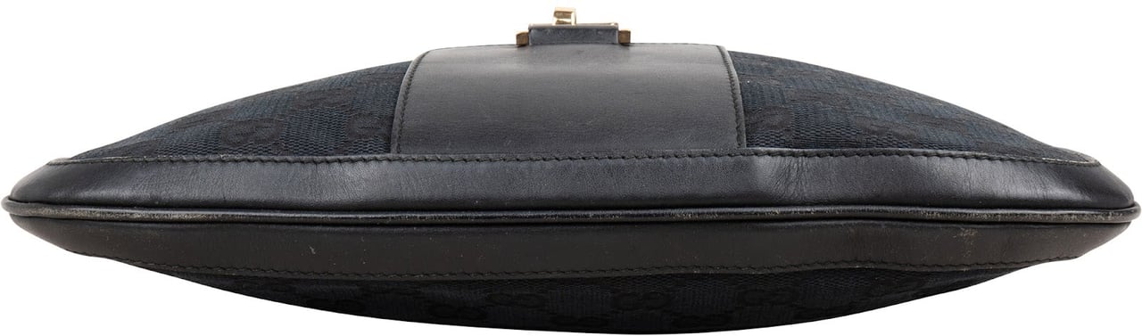 Gucci Gucci Monogram GG Jackie Tote Shoulder Bag Zwart