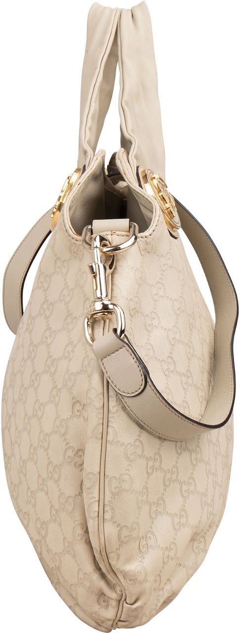 Gucci Gucci Guccissima Leather Hysteria Top Handle Hobo Handbag Divers