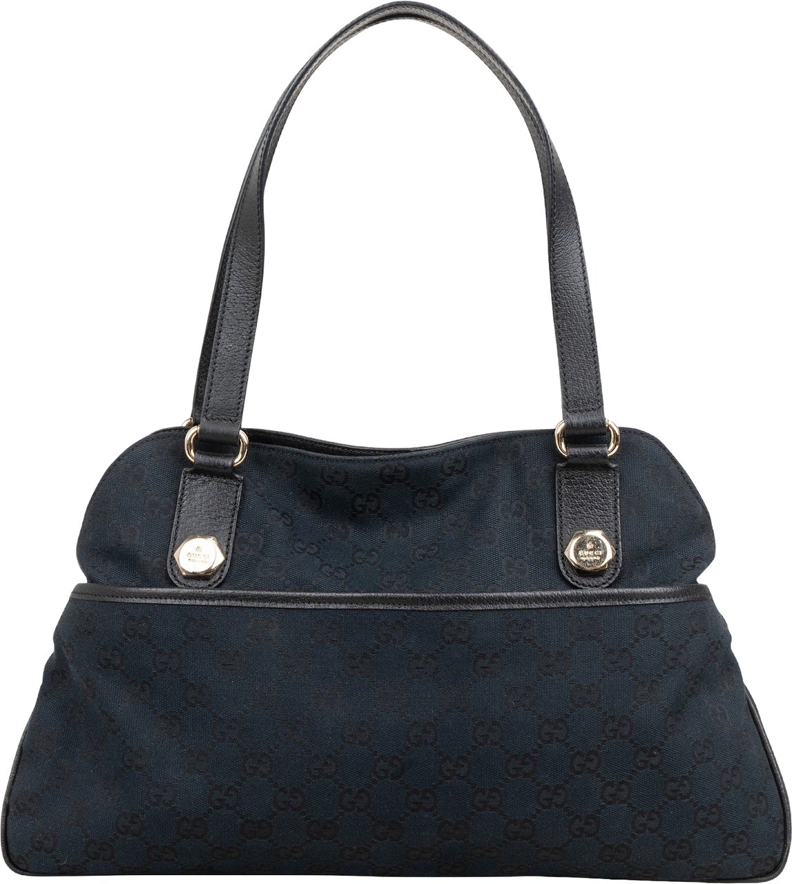 Gucci Gucci Monogram GG Eclipse Shoulder Bag Zwart