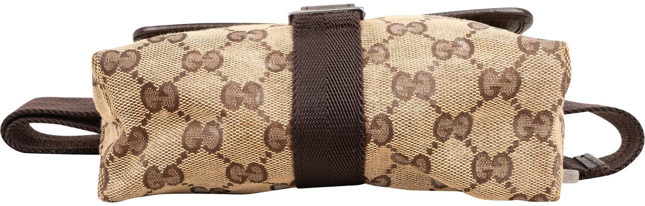 Gucci GG Monogram Crossbody Bumbag Bruin