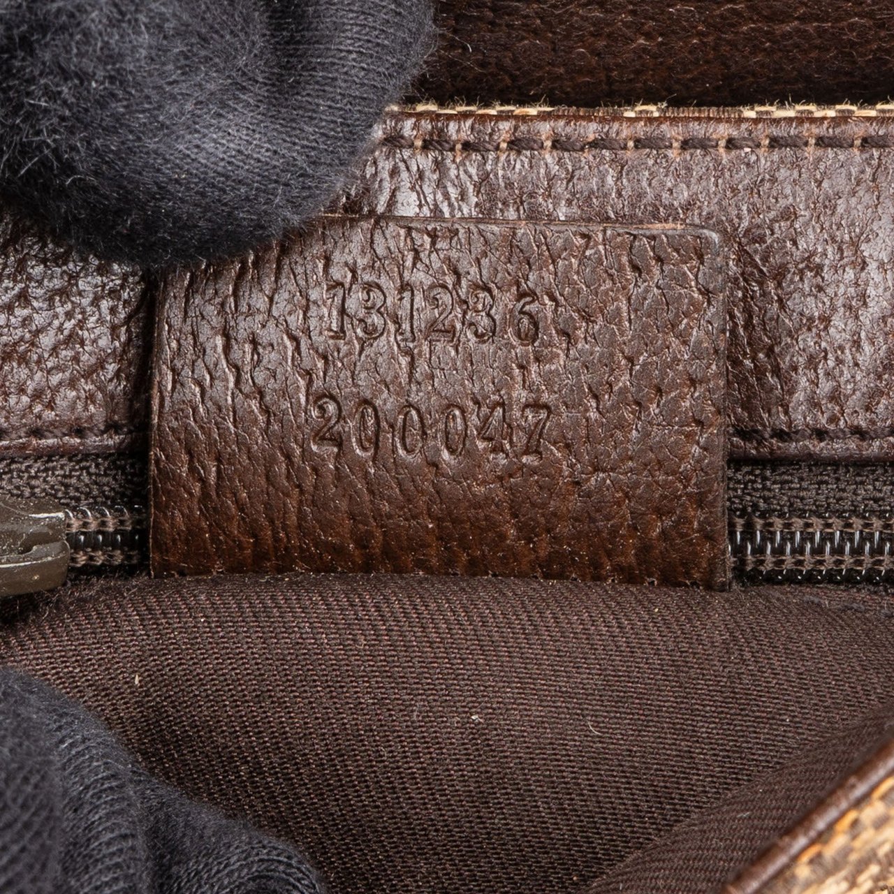 Gucci GG Monogram Crossbody Bumbag Bruin