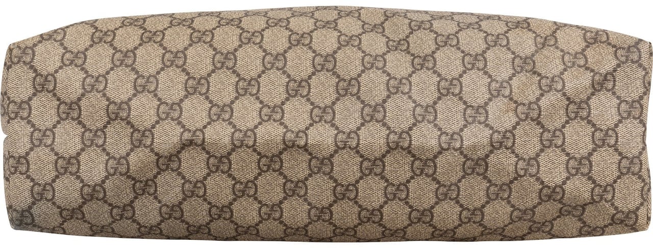 Gucci Gucci Monogram GG Supreme Tote Handbag Beige