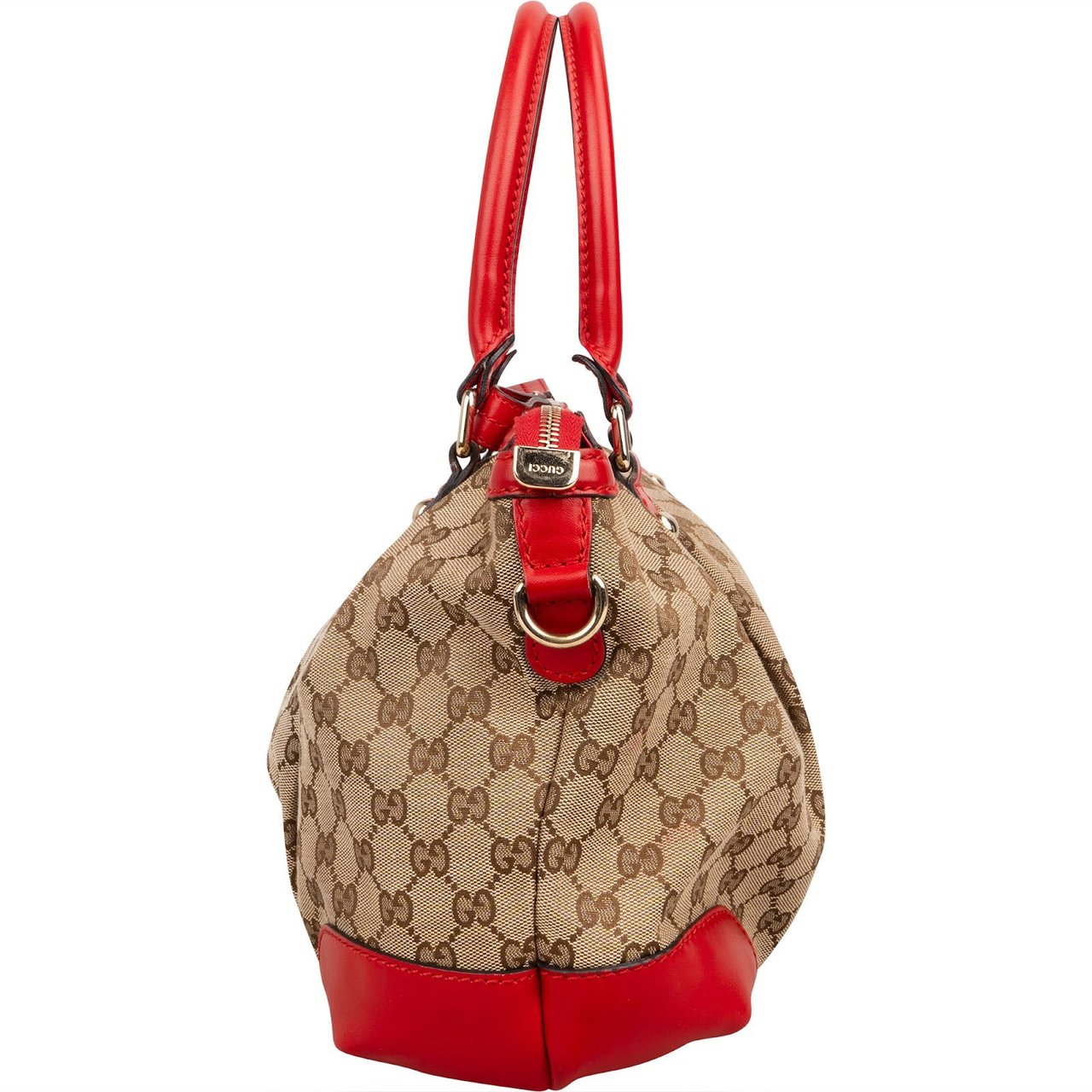 Gucci Monogram GG Sukey Handbag Beige