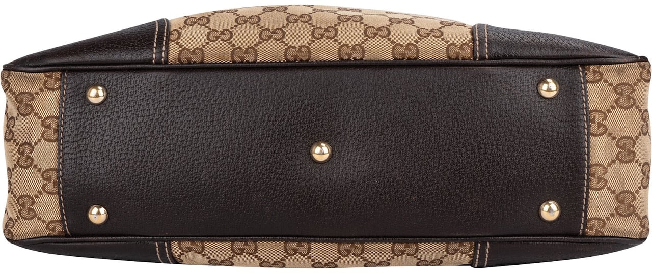 Gucci Gucci Monogram GG Canvas Princy Shoulder Bag Beige