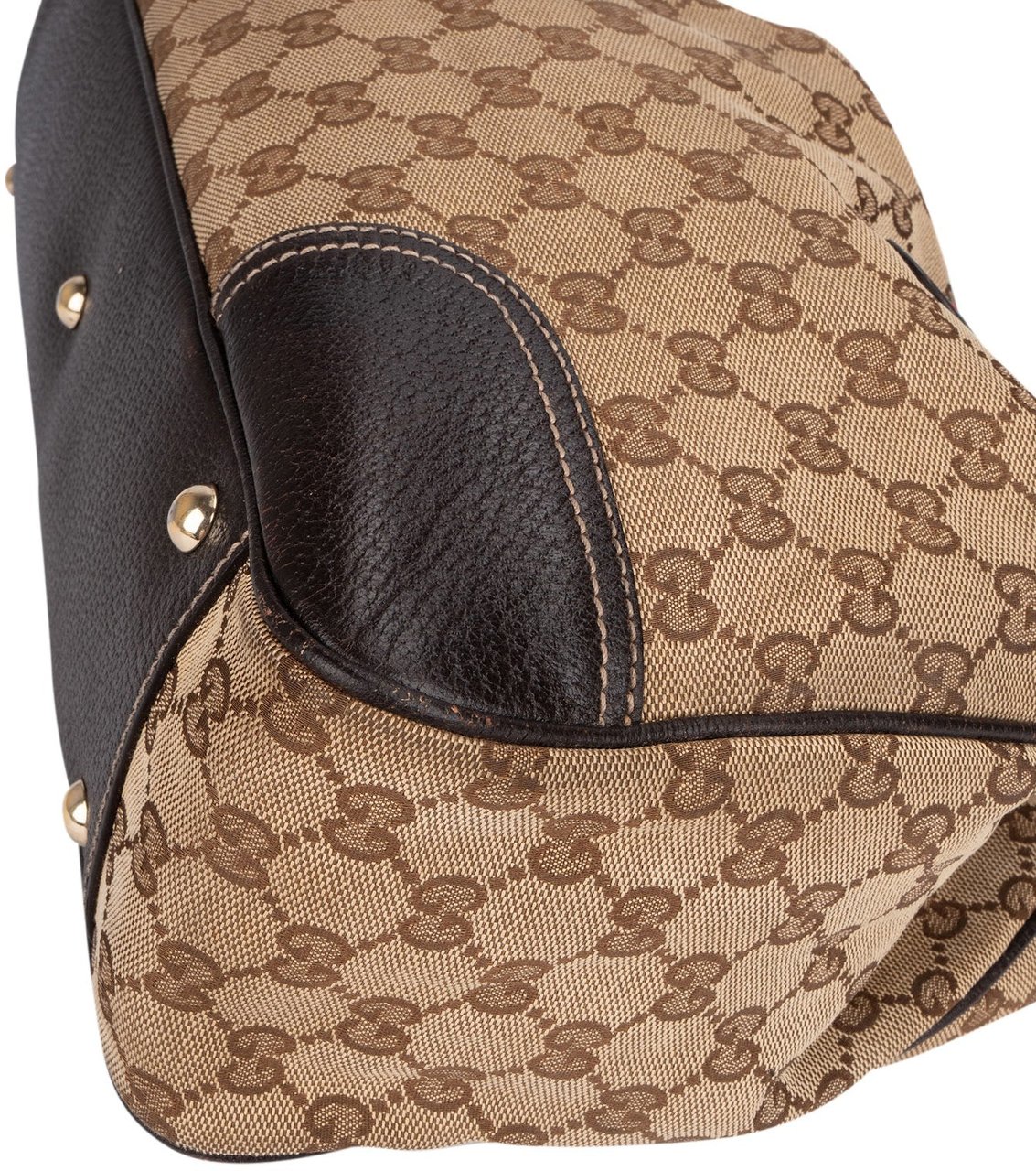Gucci Gucci Monogram GG Canvas Princy Shoulder Bag Beige