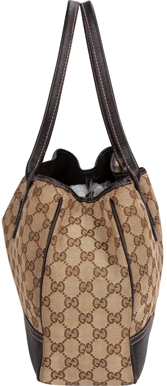 Gucci Gucci Monogram GG Canvas Princy Shoulder Bag Beige