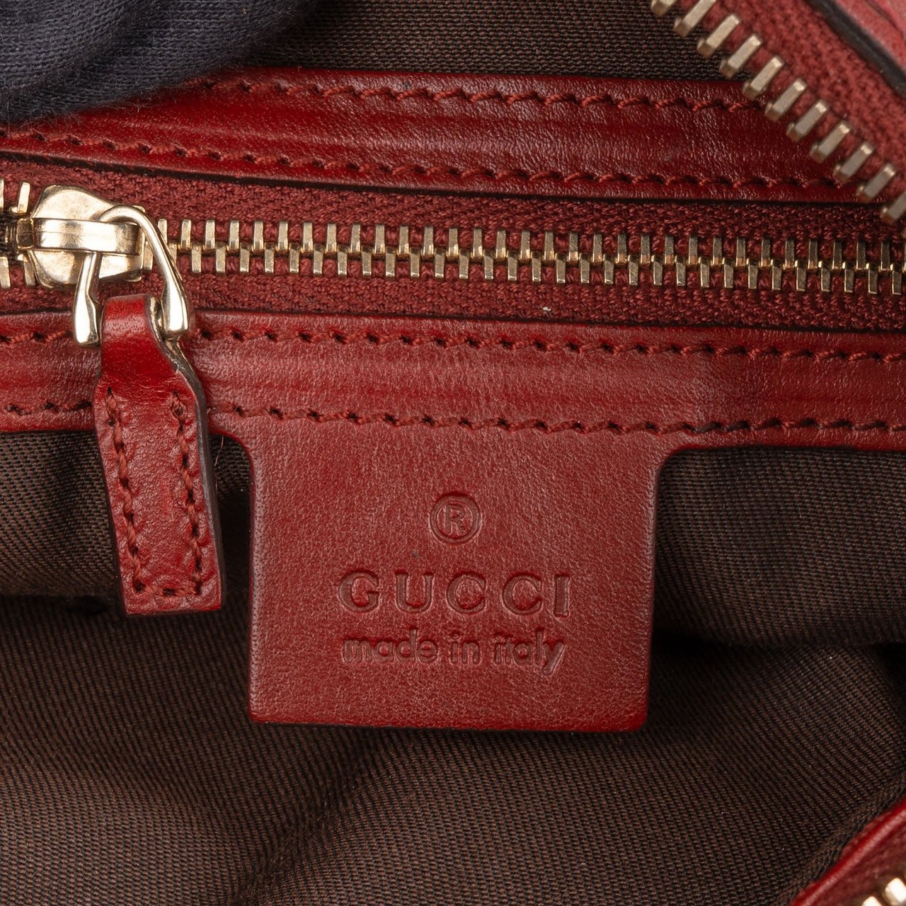Gucci Gucci Monogram GG Canvas Hobo Shoulder Bag Beige