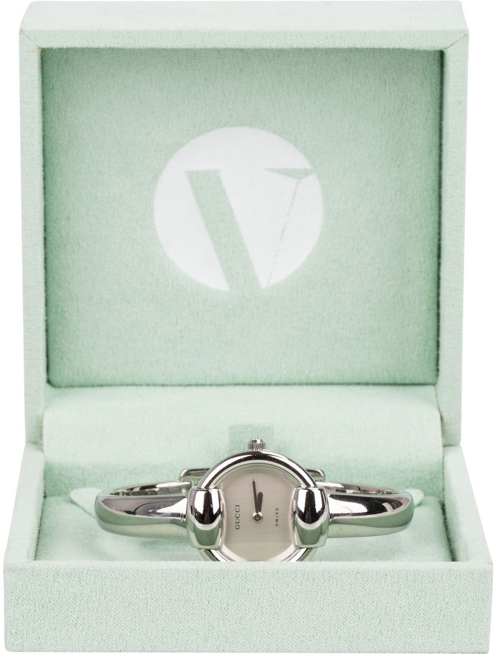 Gucci Silver Tone 1400L Women Watch Divers