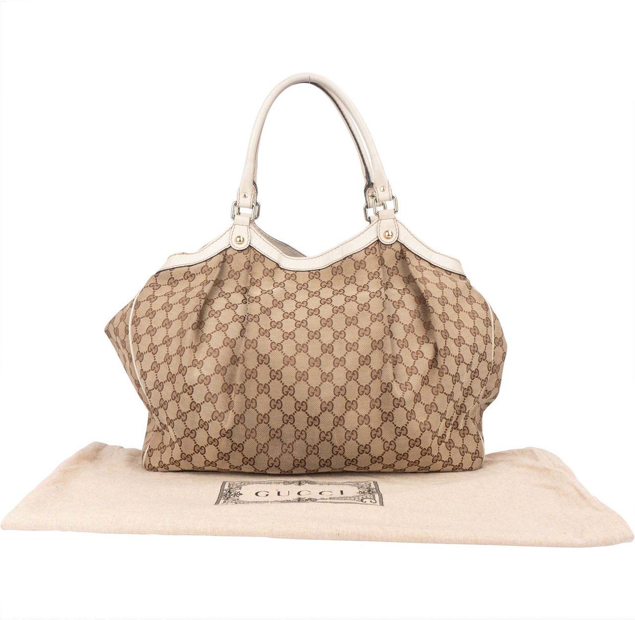 Gucci Gucci GG Monogram Sukey Handbag Divers