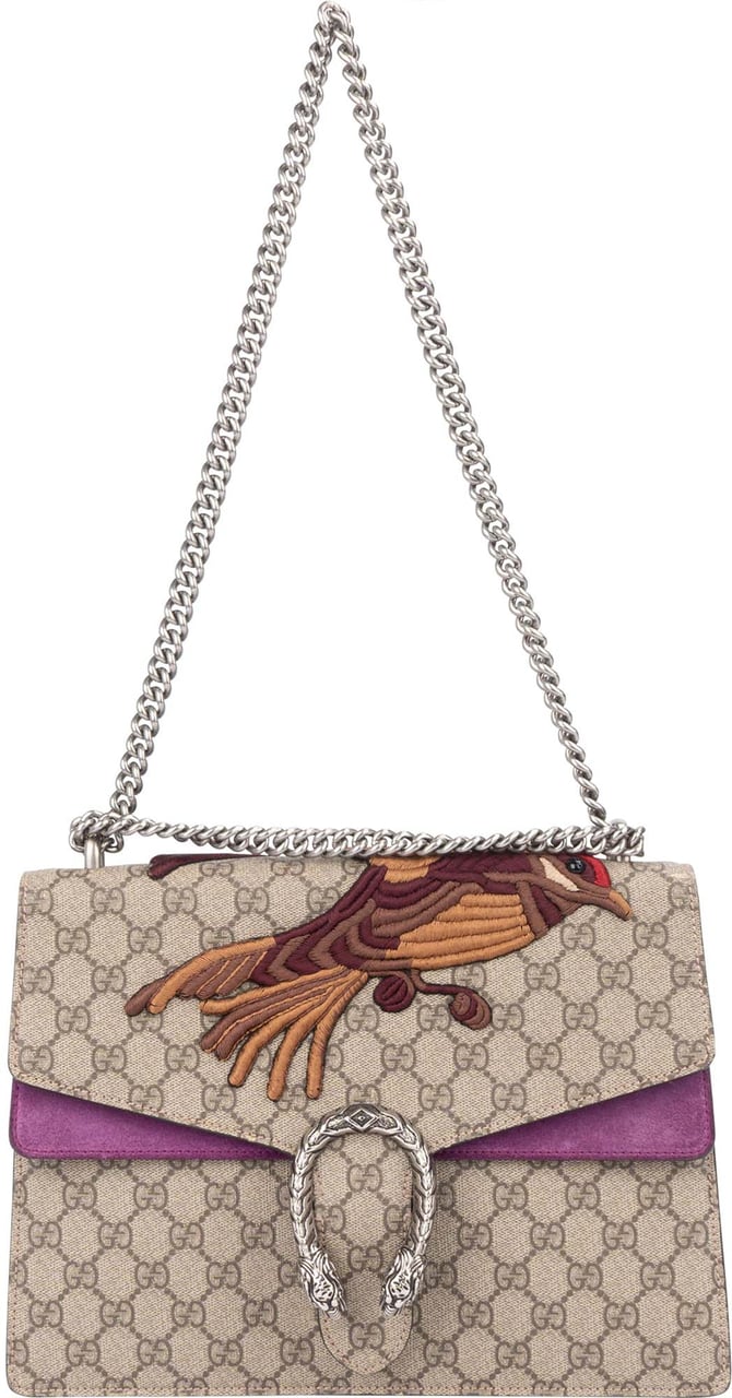Gucci Gucci Limited Bird GG Monogram Dionysus Shoulder Bag Divers