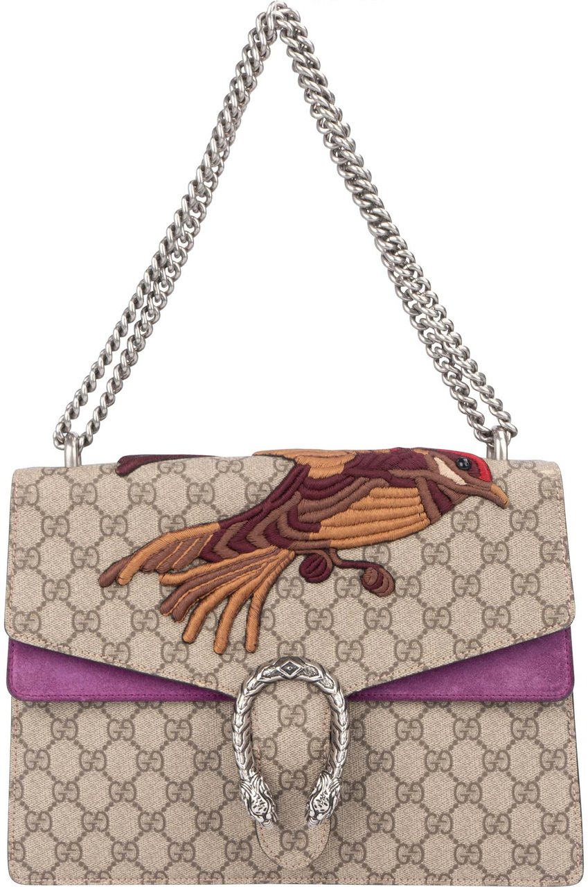 Gucci Gucci Limited Bird GG Monogram Dionysus Shoulder Bag Divers
