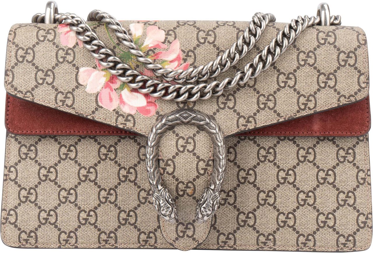 Gucci Gucci GG Floral Monogram Dionysus Shoulder Bag Divers