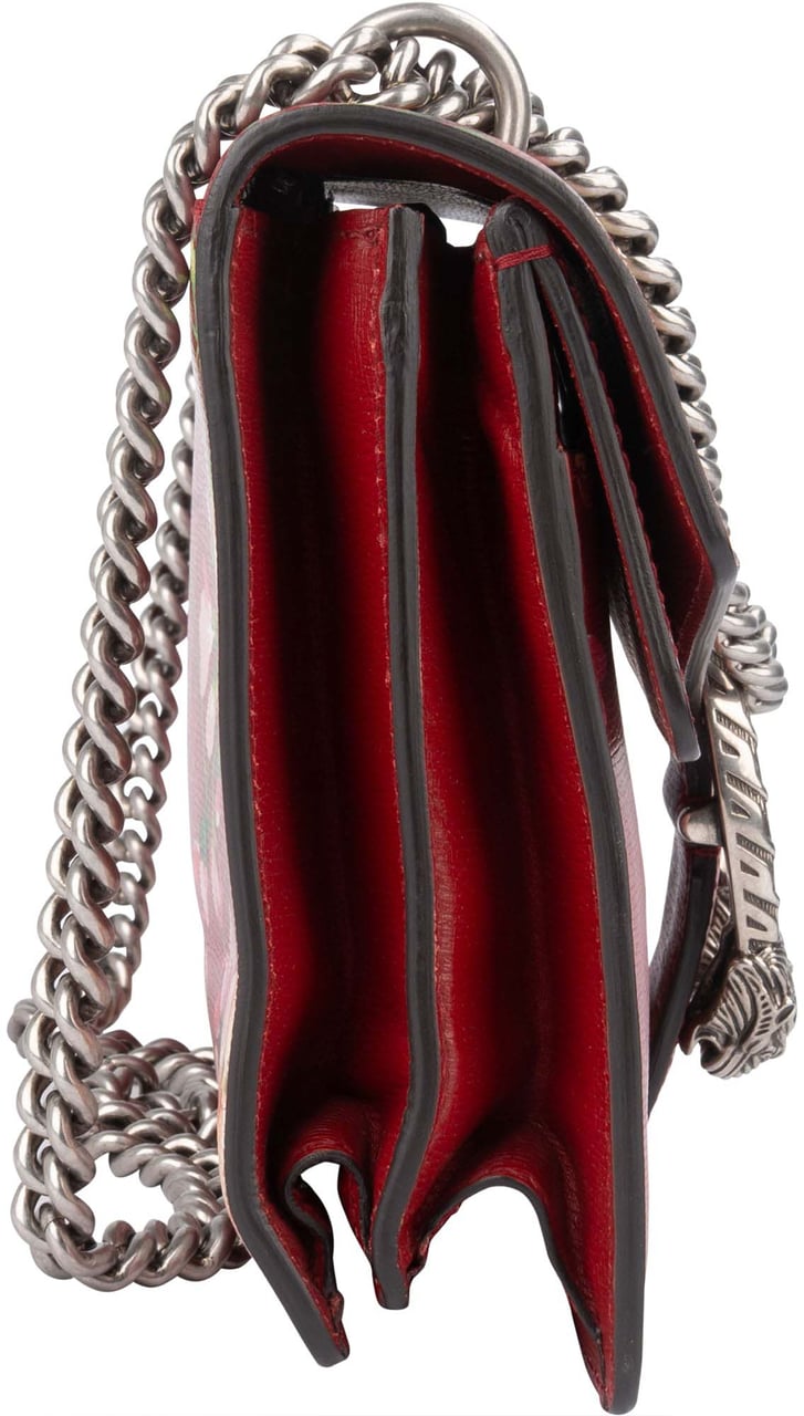 Gucci Gucci Leather Floral Dionysus Shoulder Bag Divers