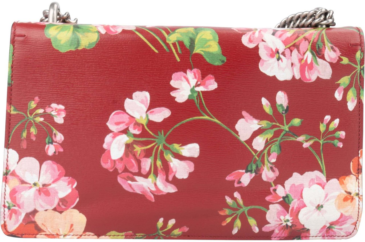 Gucci Gucci Leather Floral Dionysus Shoulder Bag Divers