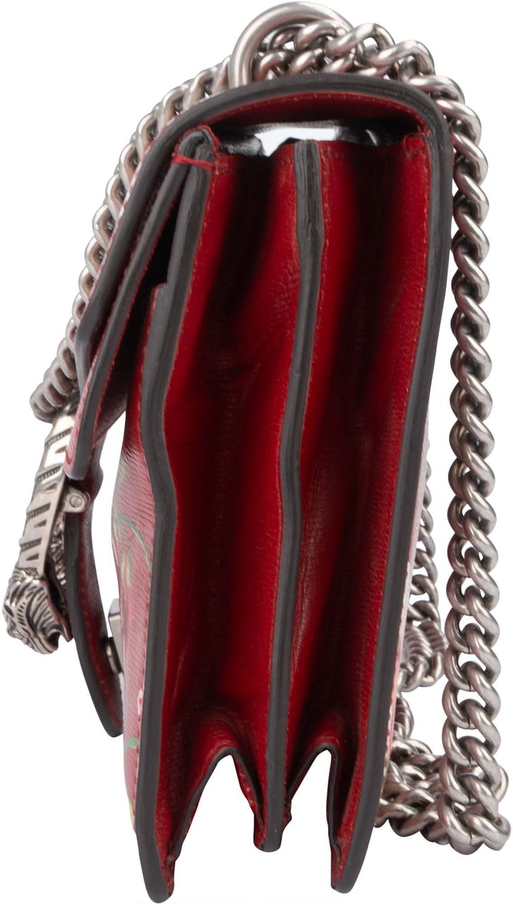 Gucci Gucci Leather Floral Dionysus Shoulder Bag Divers