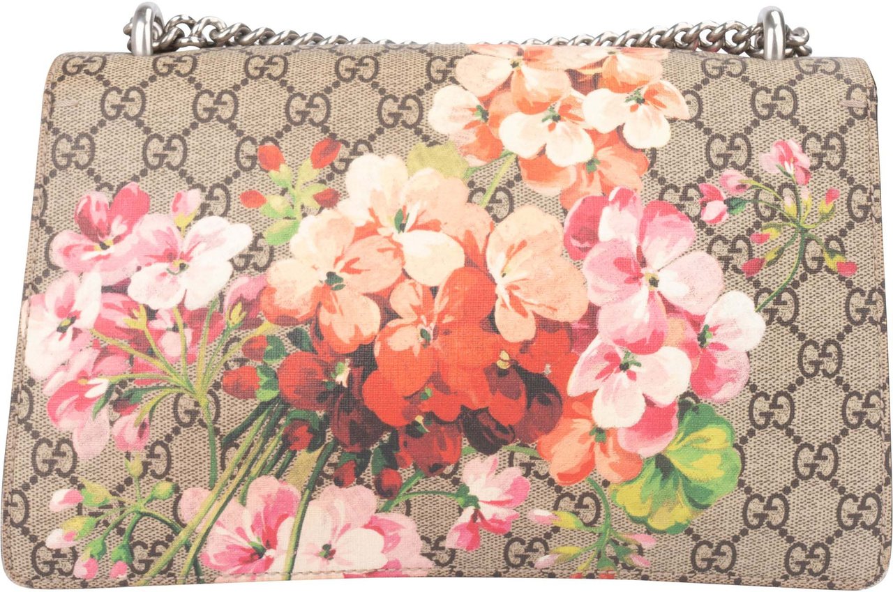 Gucci Gucci GG Floral Monogram Dionysus Shoulder Bag Divers