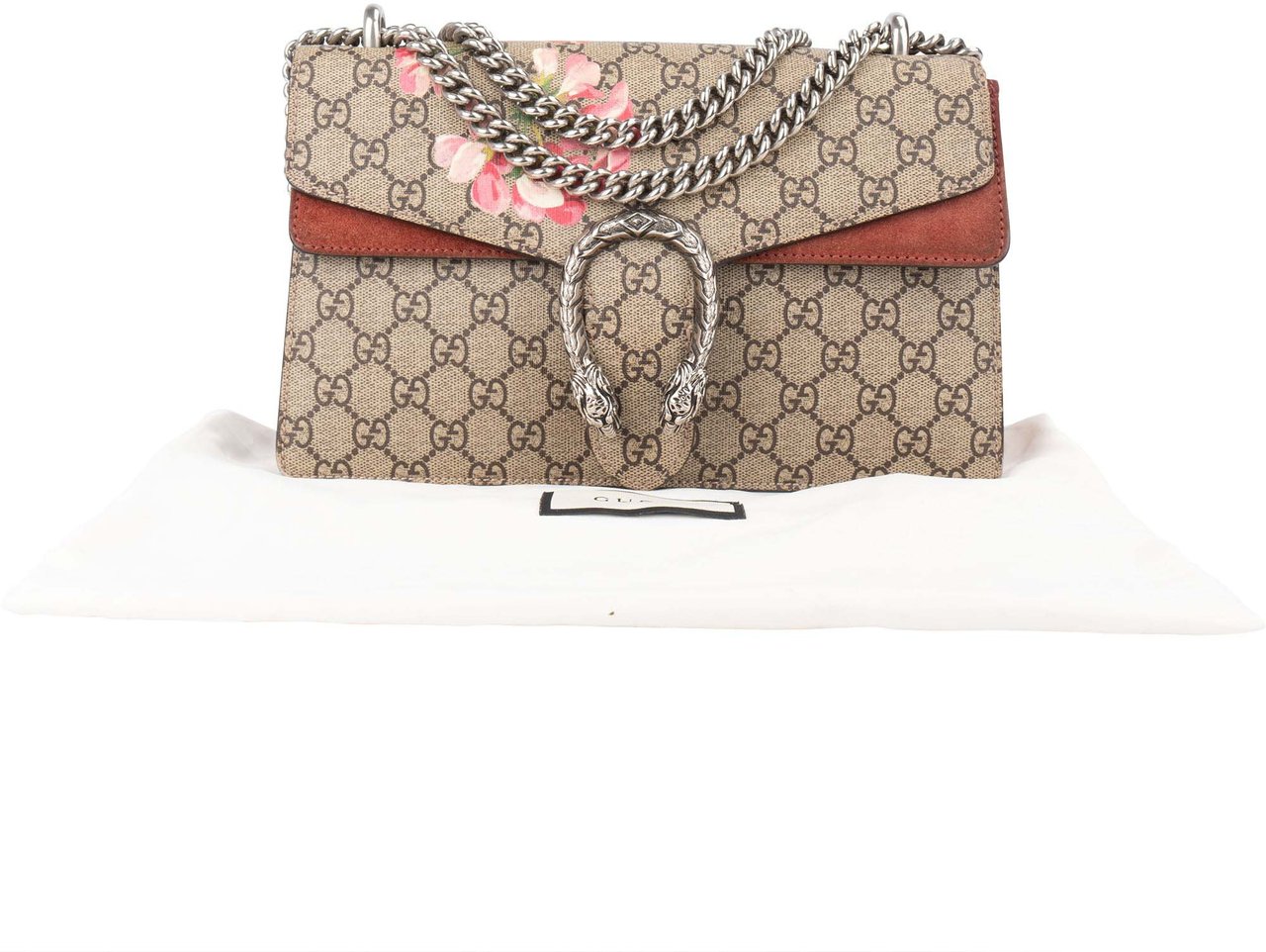 Gucci Gucci GG Floral Monogram Dionysus Shoulder Bag Divers