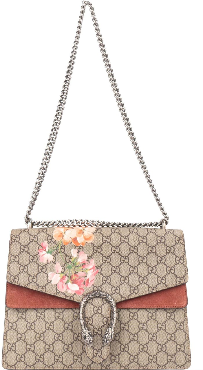 Gucci Gucci GG Floral Monogram Dionysus Shoulder Bag Divers