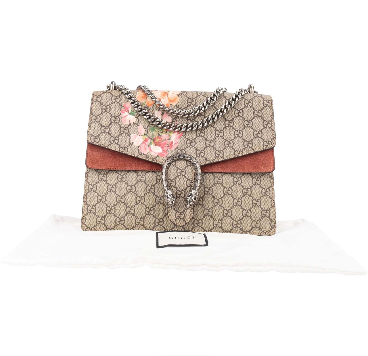 Gucci Gucci GG Floral Monogram Dionysus Shoulder Bag Divers