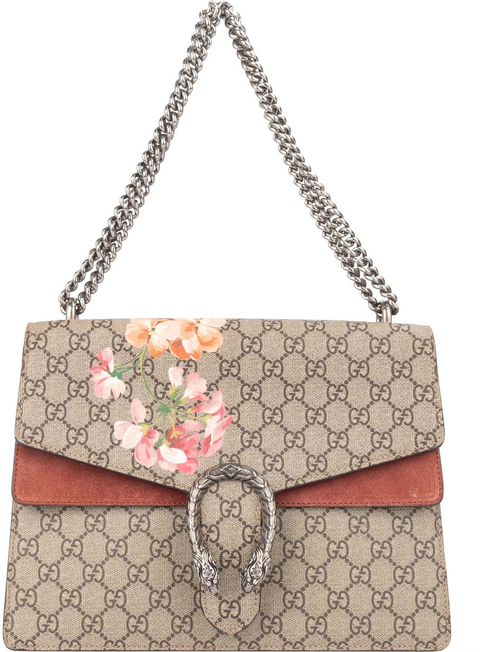 Gucci Gucci GG Floral Monogram Dionysus Shoulder Bag Divers