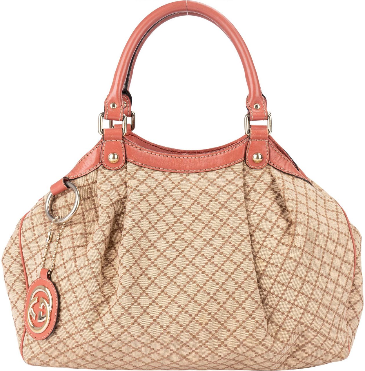 Gucci Gucci Monogram Sukey Handbag Divers