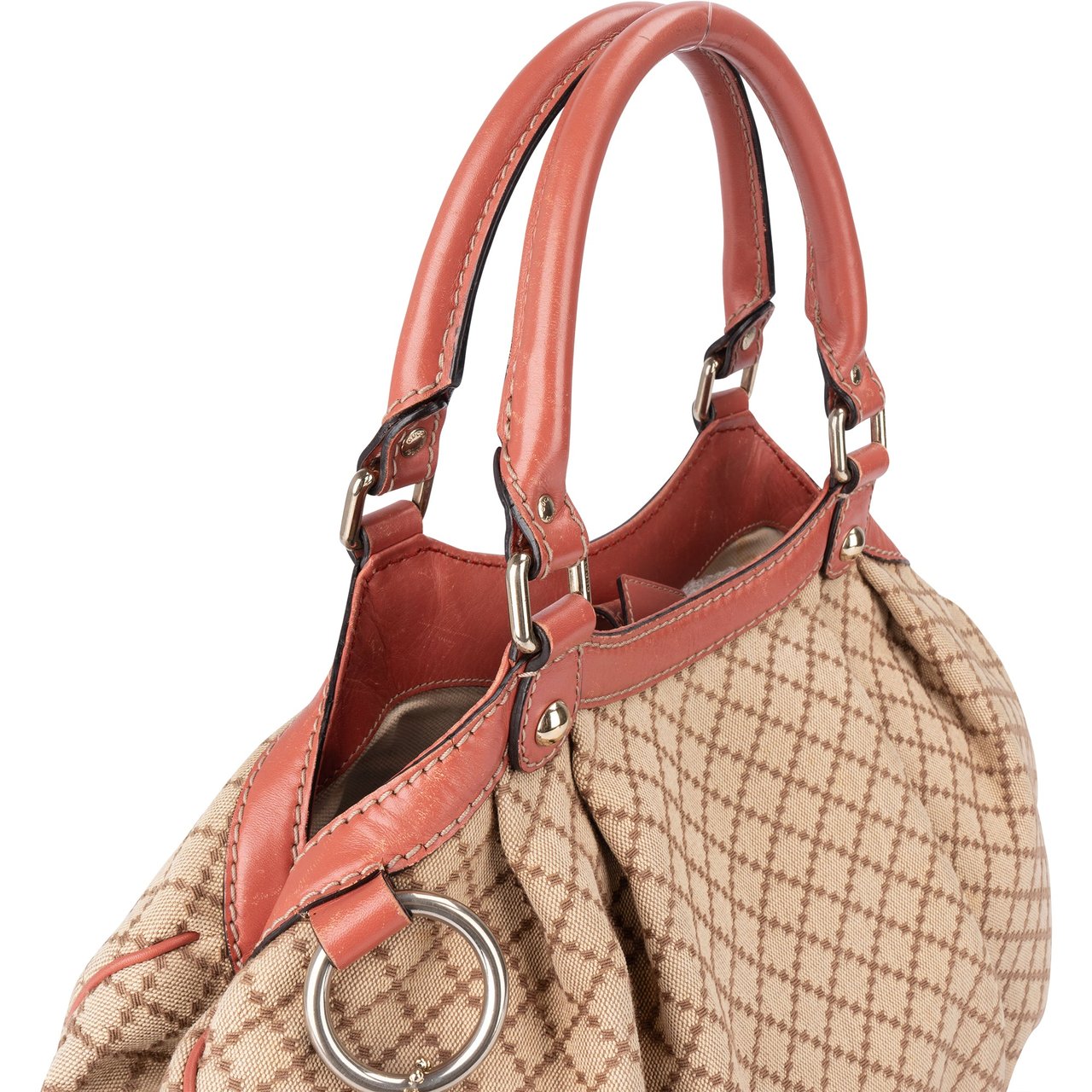 Gucci Gucci Monogram Sukey Handbag Divers