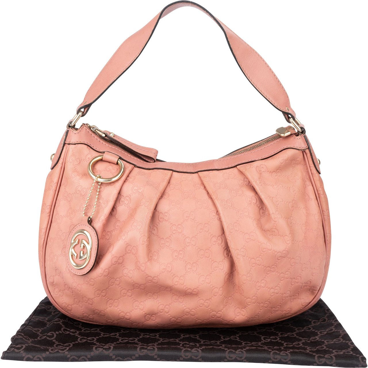 Gucci Gucci GG Leather Monogram Sukey Hobo Bag Divers
