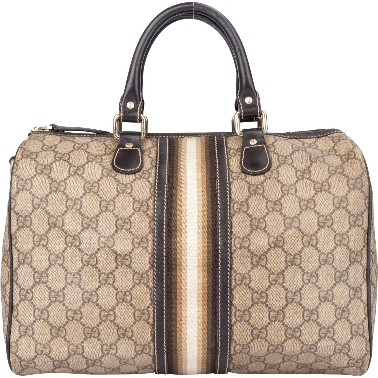 Gucci Gucci GG Supreme Monogram Boston Handbag Divers