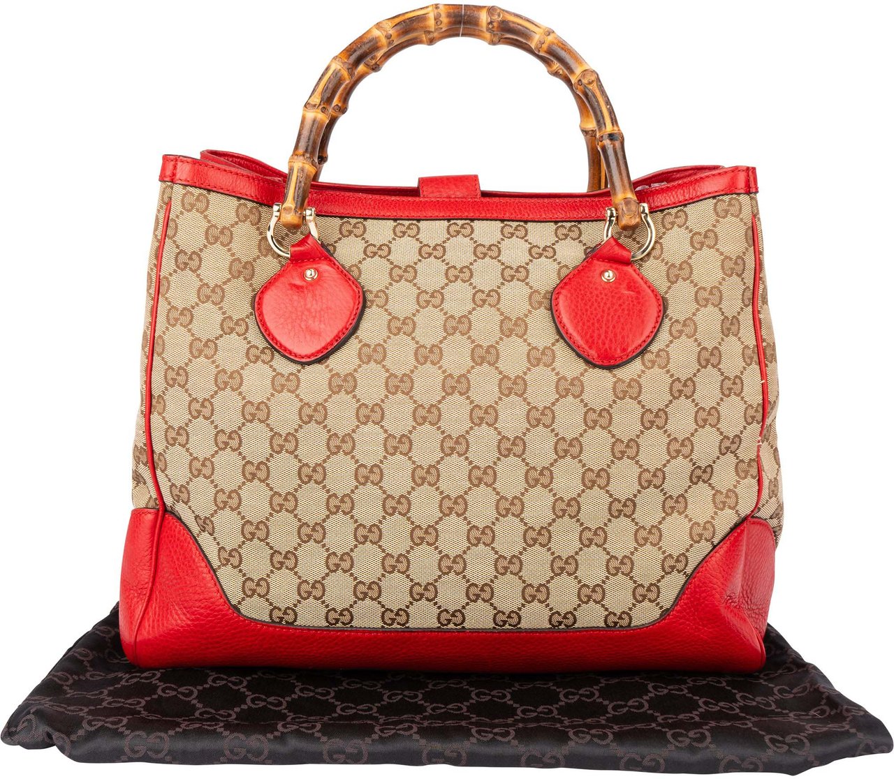 Gucci Gucci GG Monogram Bamboo Handbag Divers