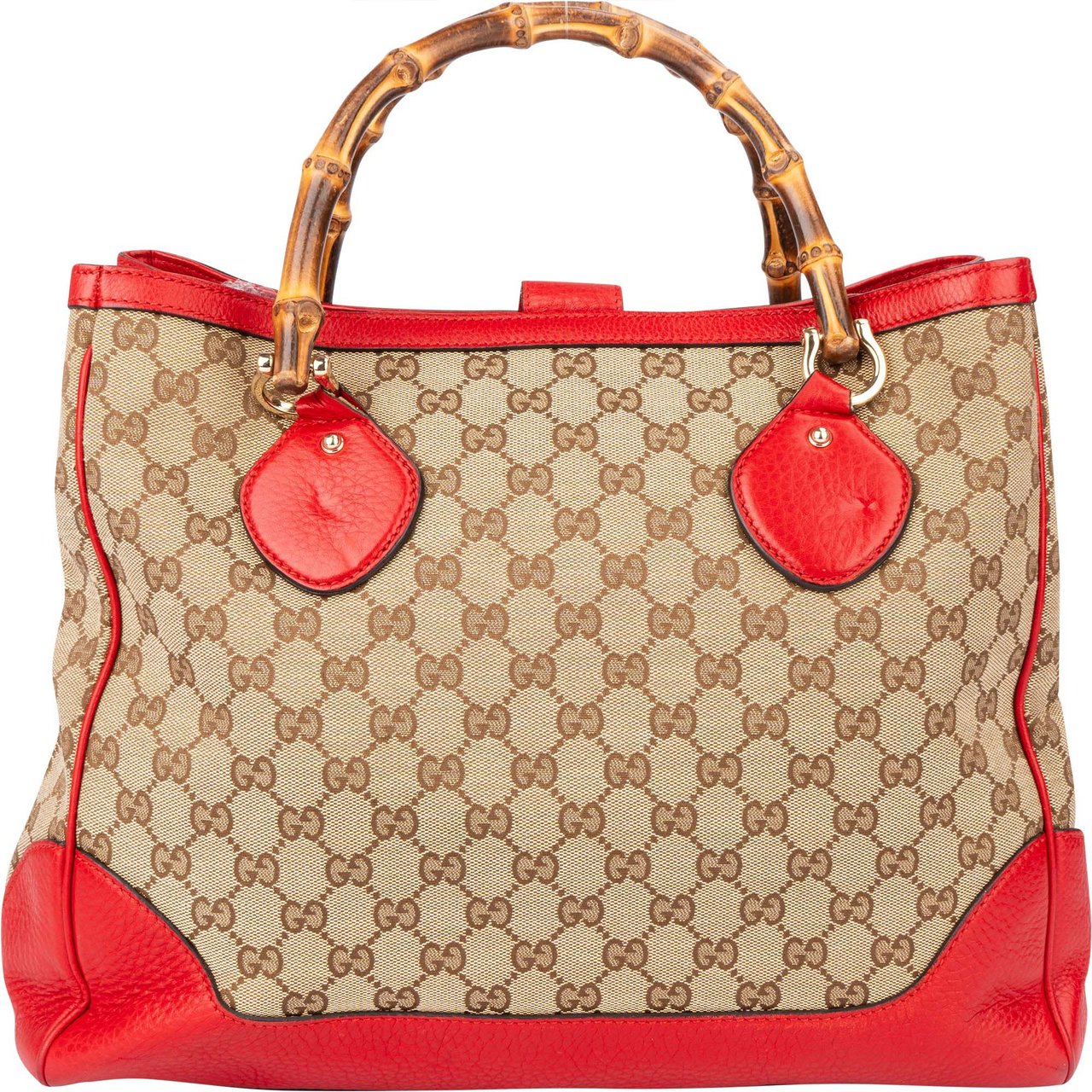 Gucci Gucci GG Monogram Bamboo Handbag Divers