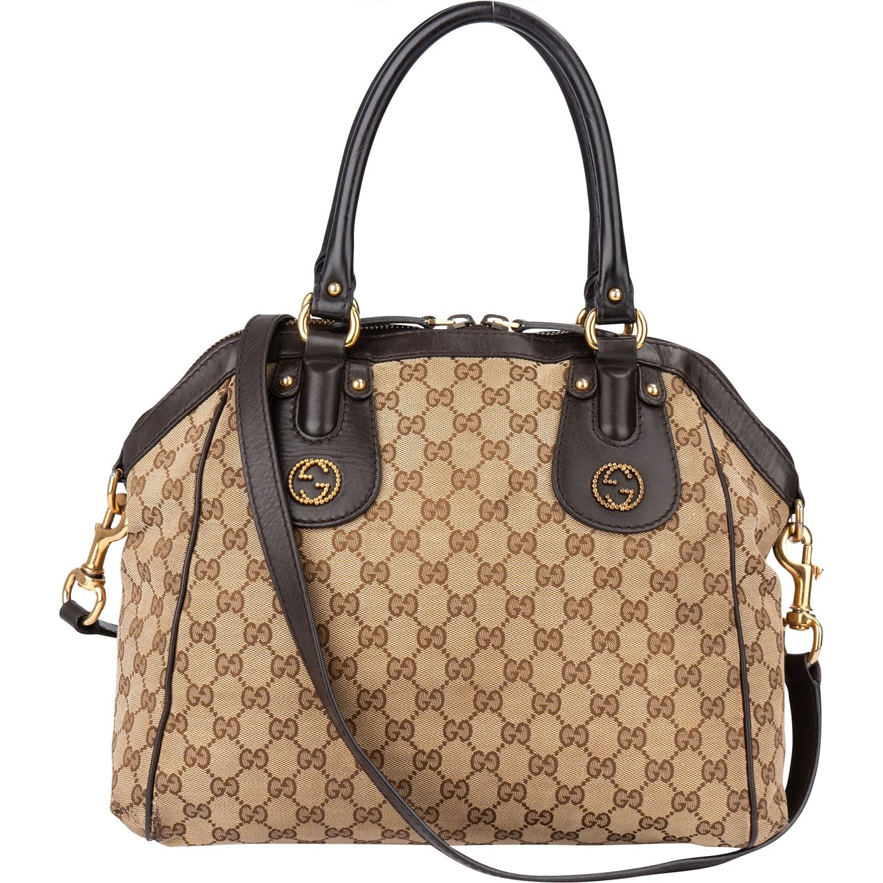 Gucci Gucci Monogram Twin GG Handbag Divers