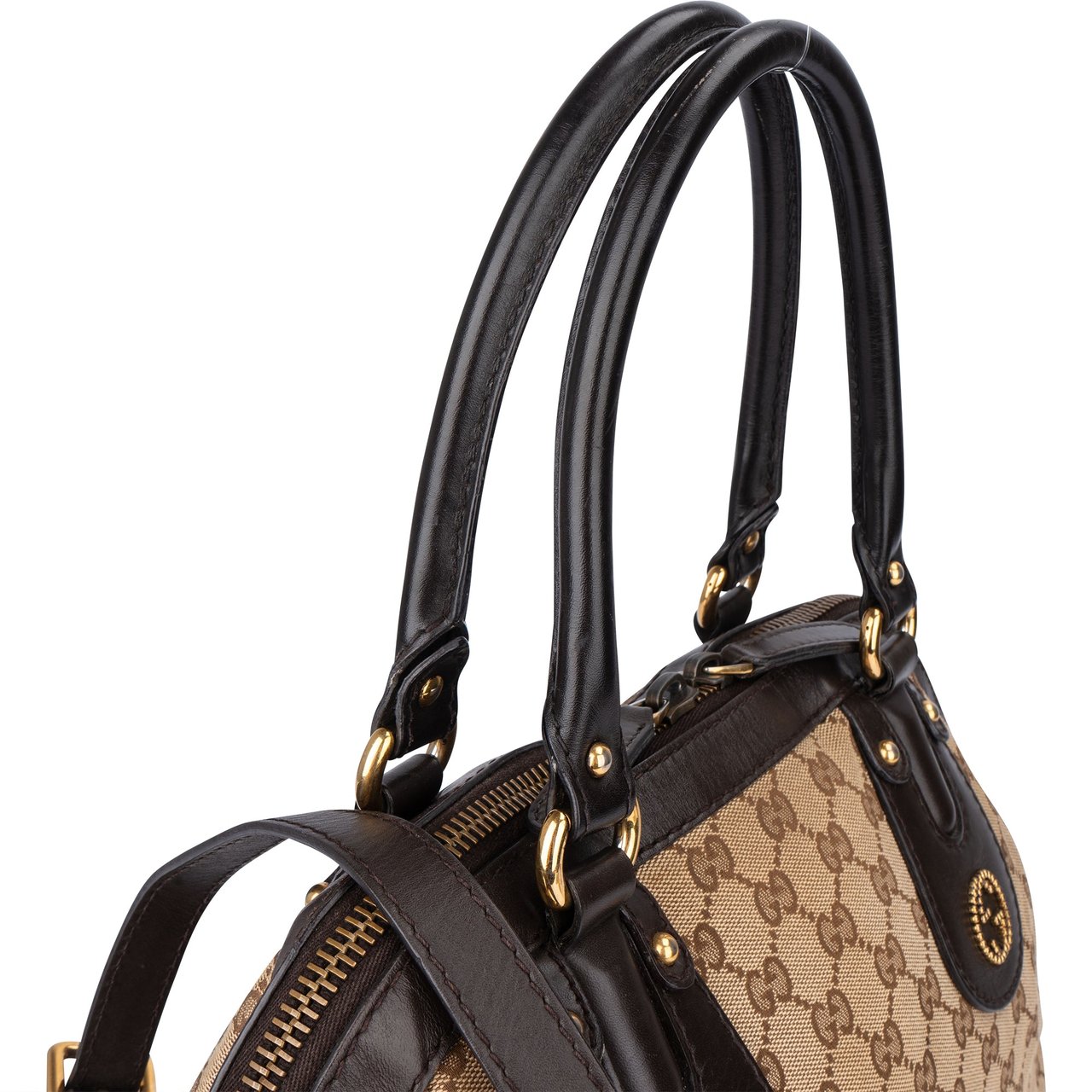 Gucci Gucci Monogram Twin GG Handbag Divers