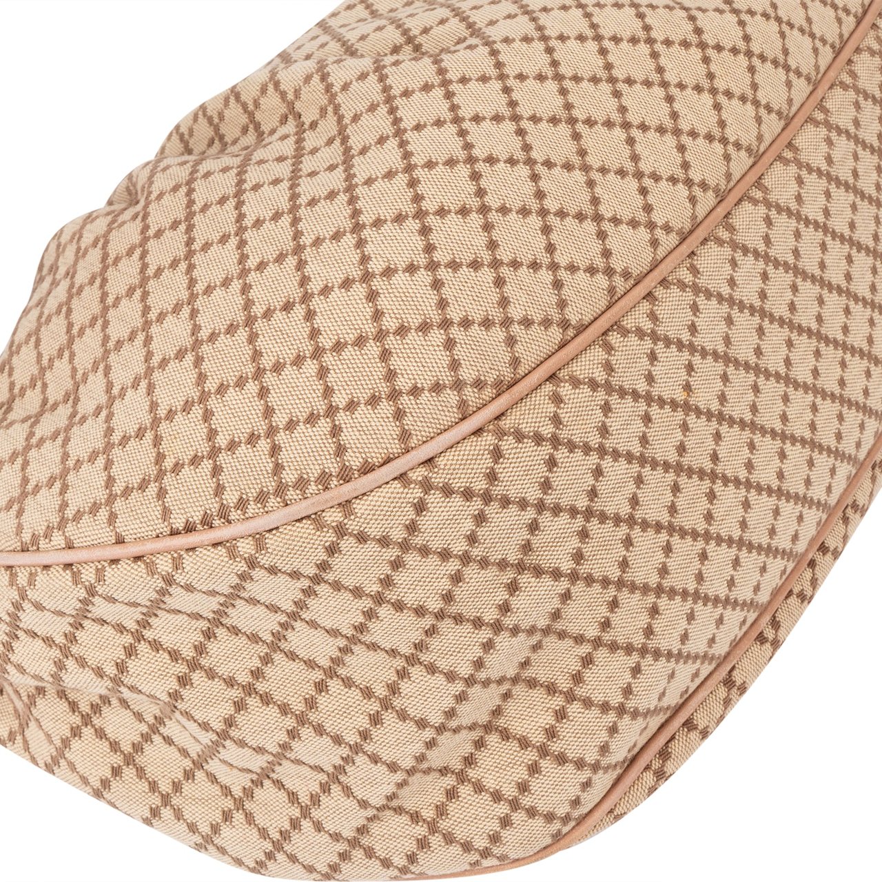 Gucci Gucci Special Monogram Sukey Hobo Bag Beige