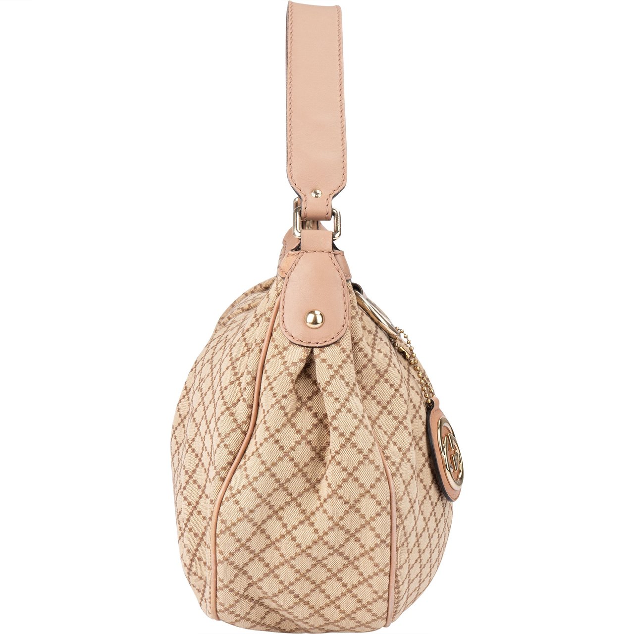 Gucci Gucci Special Monogram Sukey Hobo Bag Beige