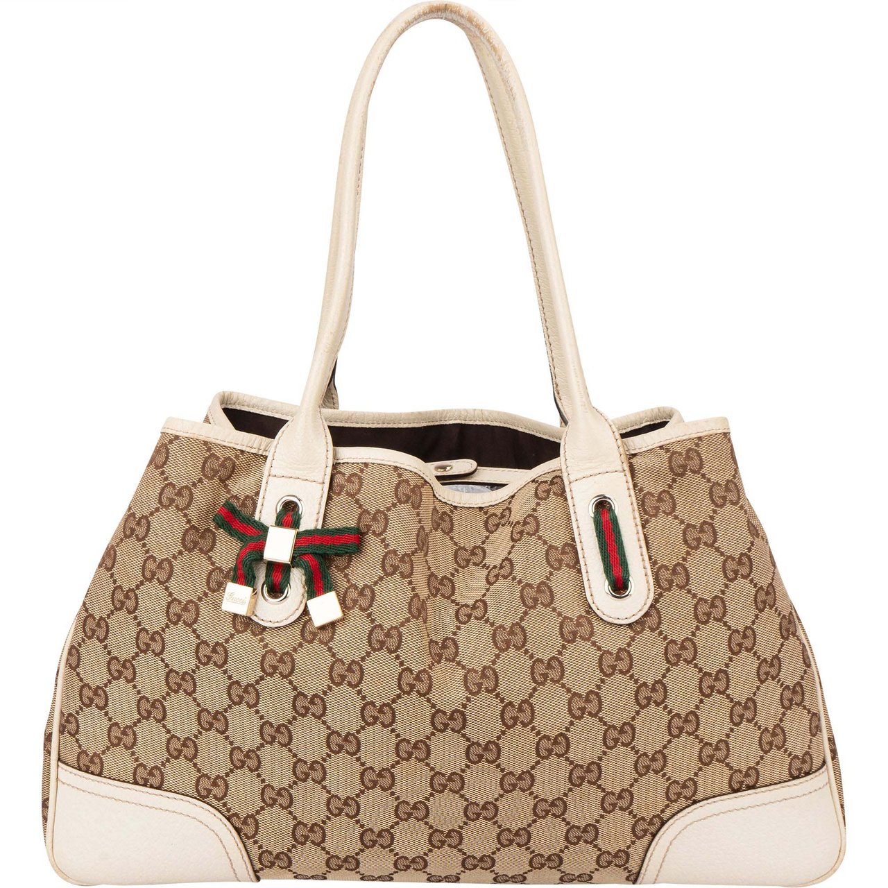 Gucci Gucci GG Monogram Princy Handbag Bruin