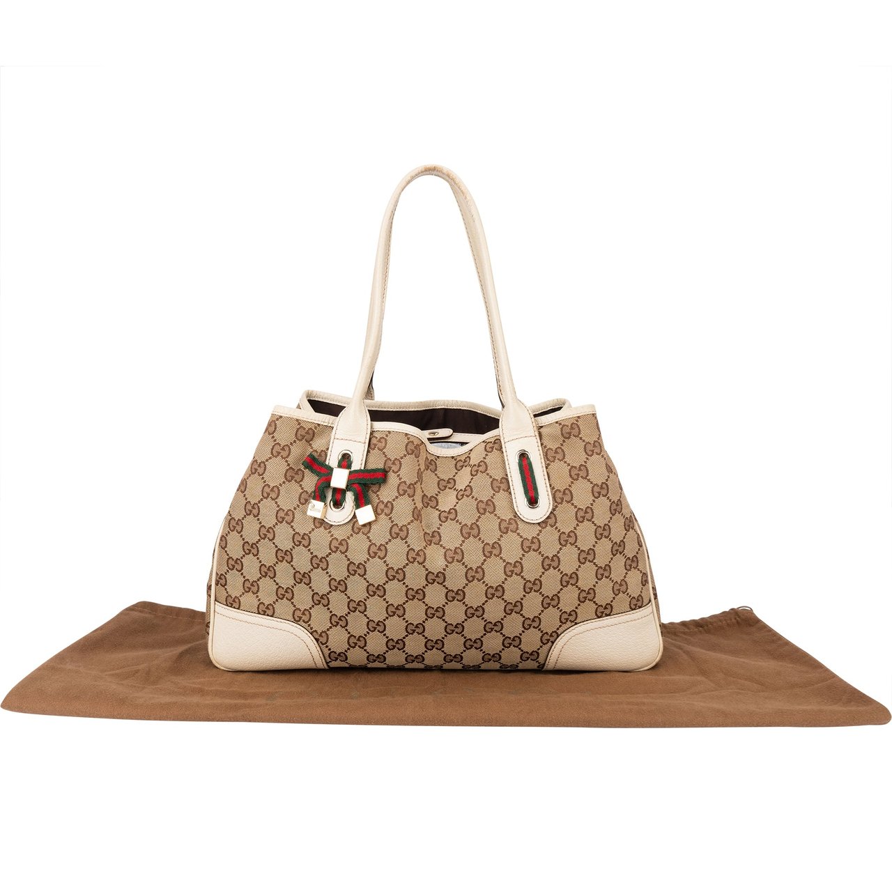Gucci Gucci GG Monogram Princy Handbag Bruin