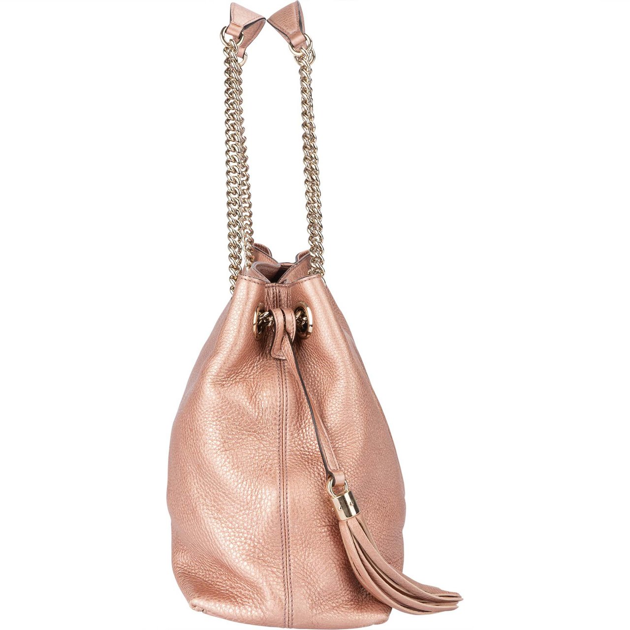 Gucci Gucci Leather GG Soho Crossbody Bag Divers