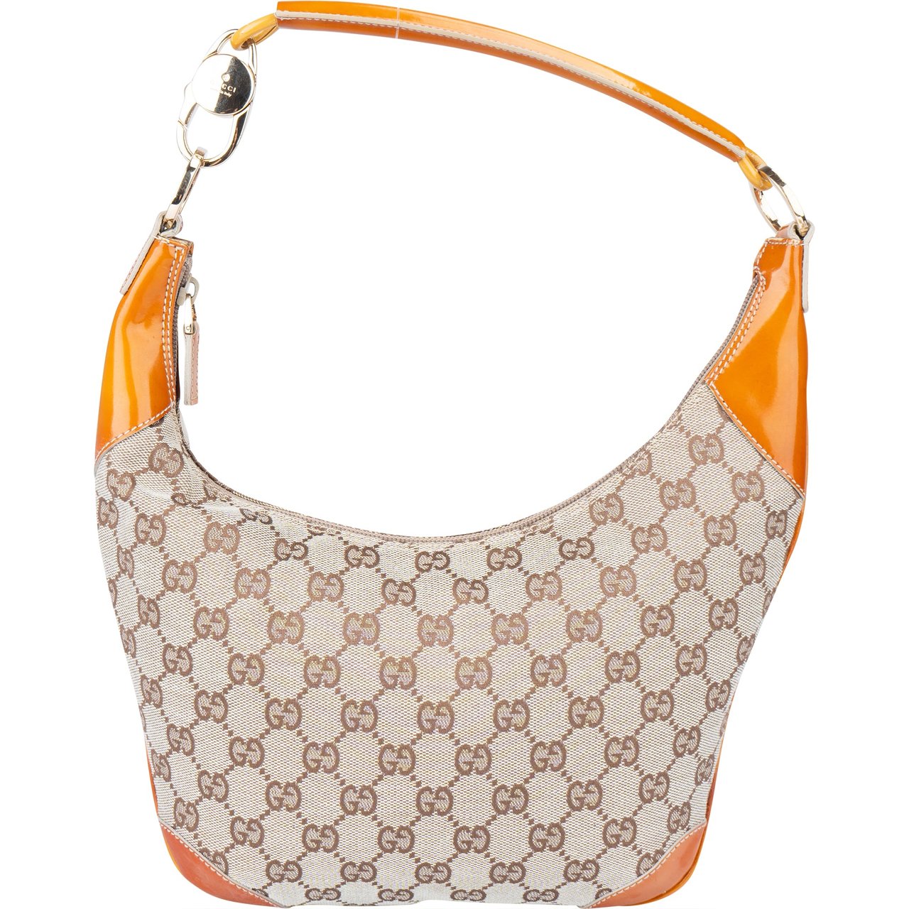Gucci Gucci GG Monogram Patent Hobo Bag Divers