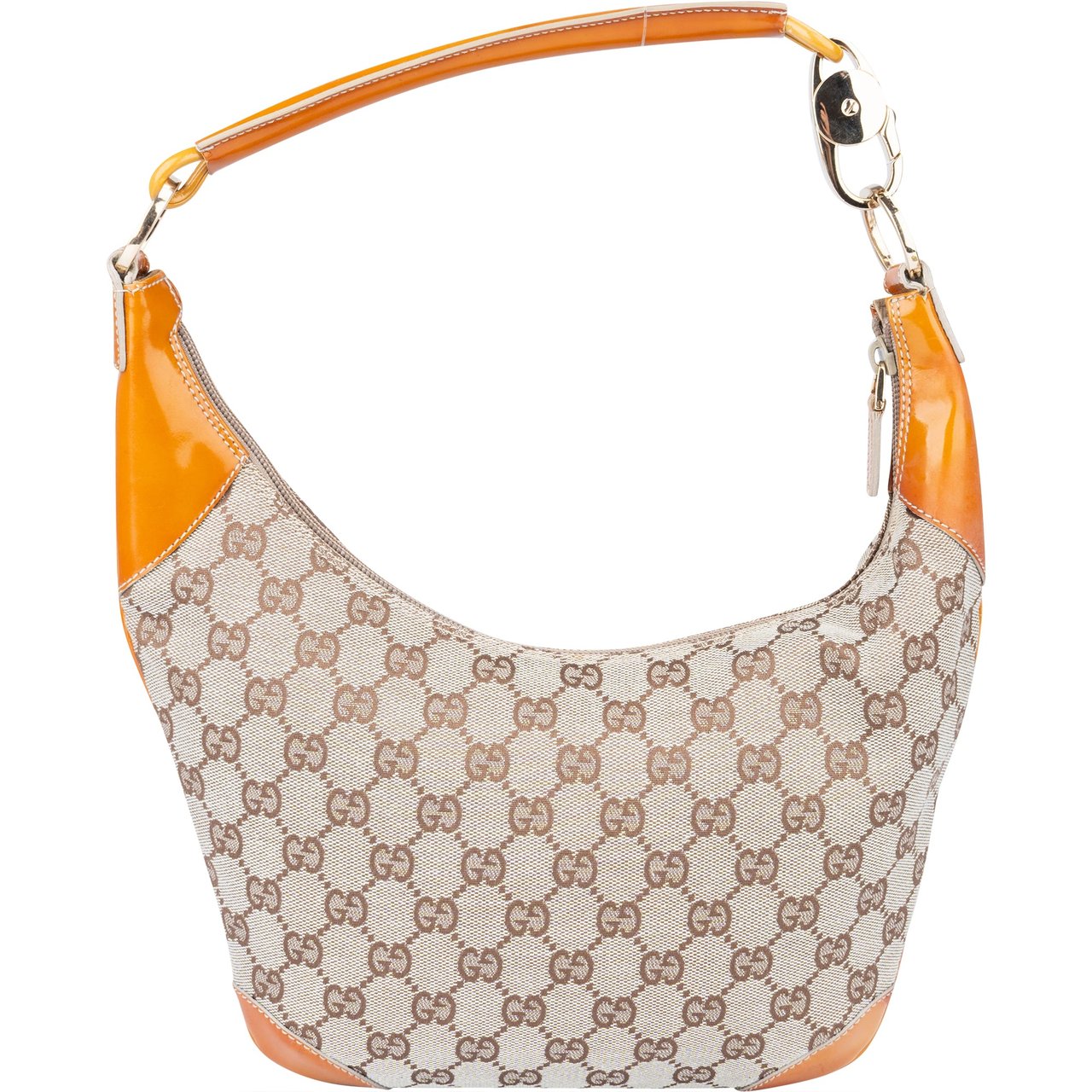 Gucci Gucci GG Monogram Patent Hobo Bag Divers